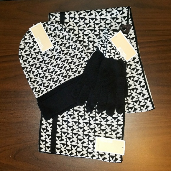 Michael Kors Accessories - Michael Kors scarf, hat, glove set - NWT